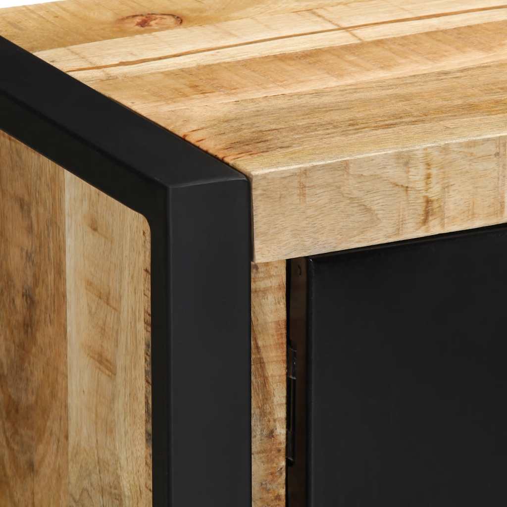 vidaXL Szafka RTV 80x30x35 cm lite drewno surowe mango