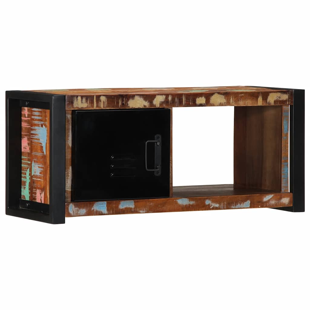 vidaXL Szafka RTV 80x30x35 cm Drewno lite odzyskane