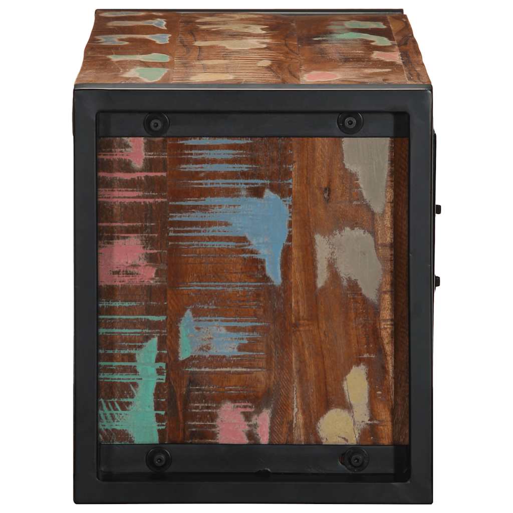 vidaXL Szafka RTV 80x30x35 cm Drewno lite odzyskane