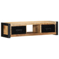 vidaXL Szafka RTV 100x30x25 cm lite drewno surowe mango