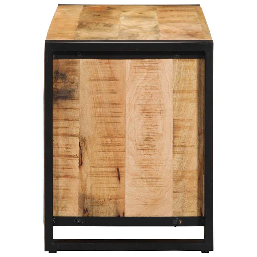 vidaXL Ławka na buty Brązowy 100 x 40 x 50 cm Lite drewno mango