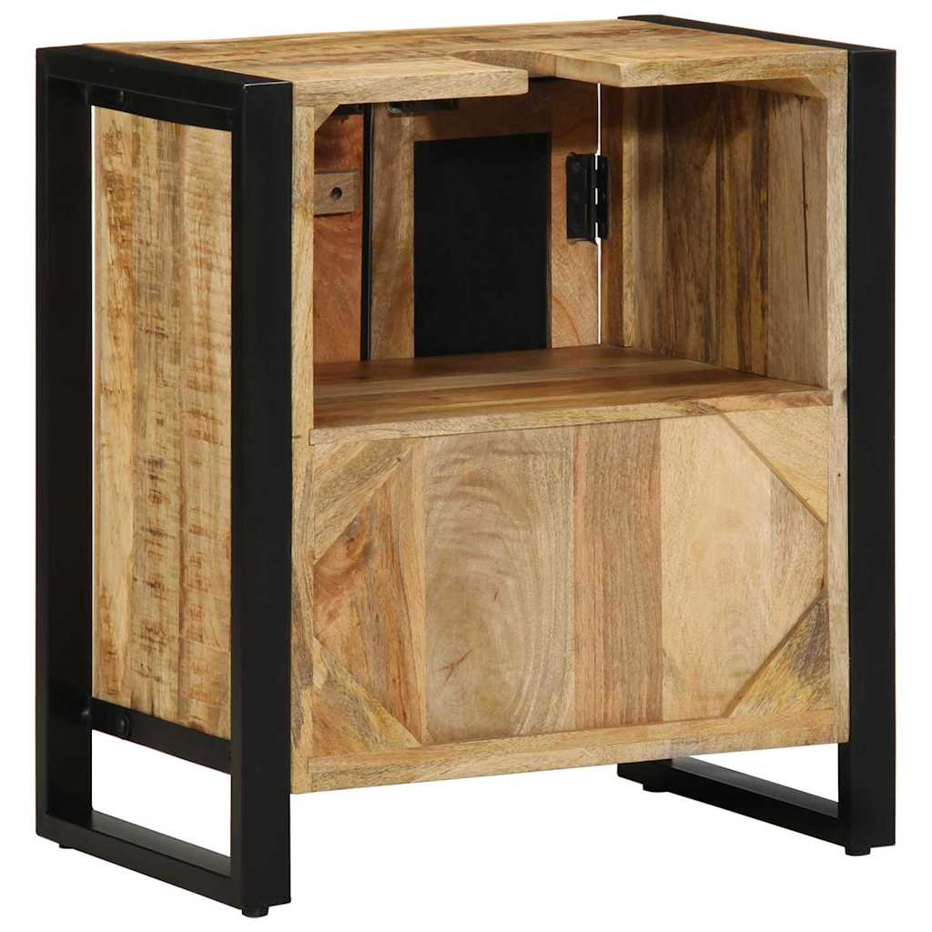 vidaXL Szafka Łazienkowa Brązowy 55 x 35 x 60 cm Drewno z mango