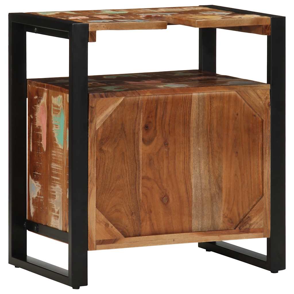 vidaXL Szafka pod umywalkę łazienkową 55x35x60cm lite drewno odzyskane