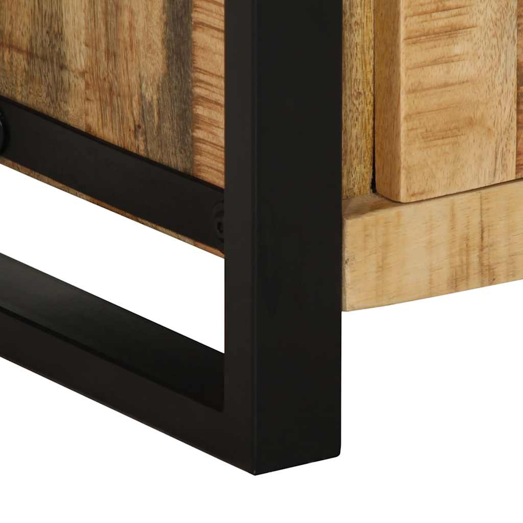 vidaXL Szafka łazienkowa 40x30x90 cm Drewno lite surowe mango