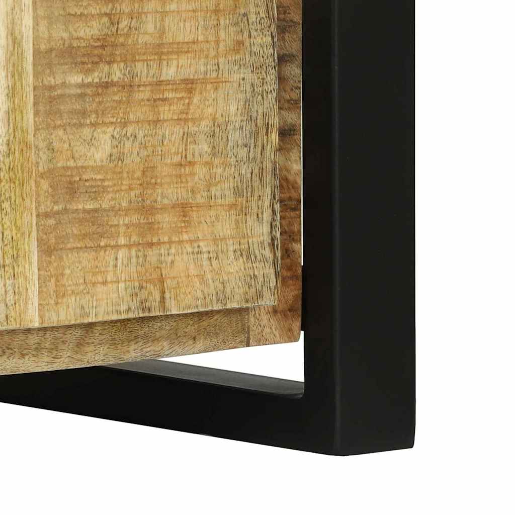 vidaXL Ławka szafkowa Brązowy 100 x 35 x 50 cm Lite drewno mango