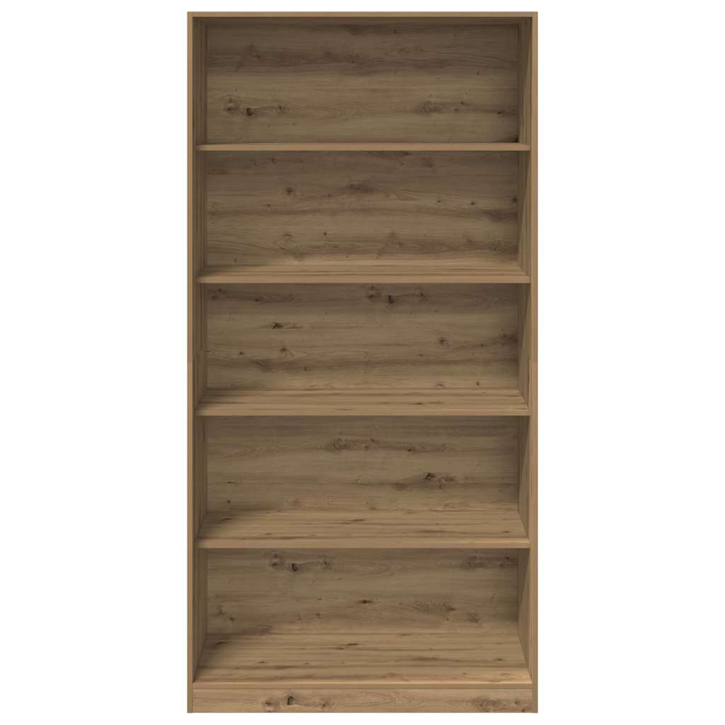 vidaXL Szafa, dąb artisan, 100x50x200 cm, materiał drewnopochodny