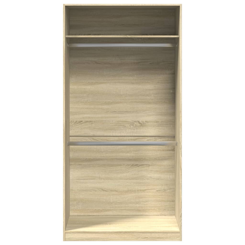 vidaXL Szafa, kolor dąb sonoma , 100x50x200cm, materiał drewnopochodny