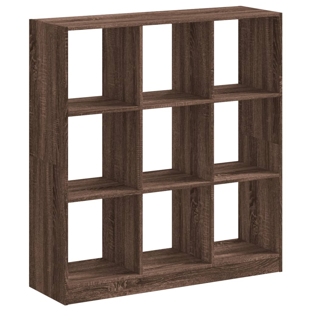 vidaXL Regał, brązowy dąb, 102x32x108 cm, materiał drewnopochodny