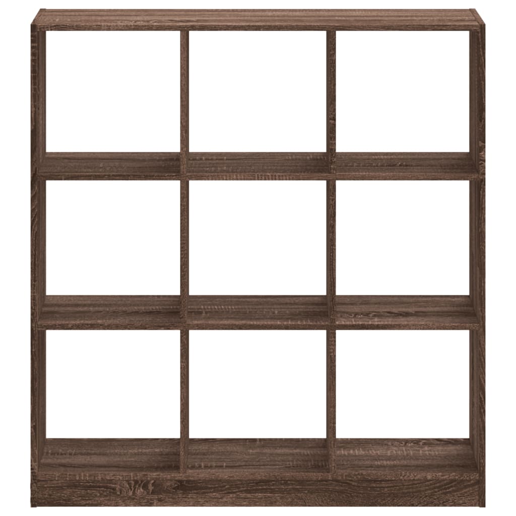 vidaXL Regał, brązowy dąb, 102x32x108 cm, materiał drewnopochodny