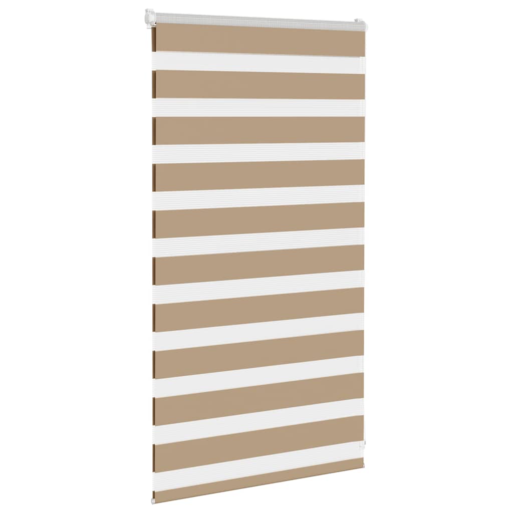 vidaXL Roleta zebra, 80x100 cm, szerokość tkaniny 75,9 cm, poliester