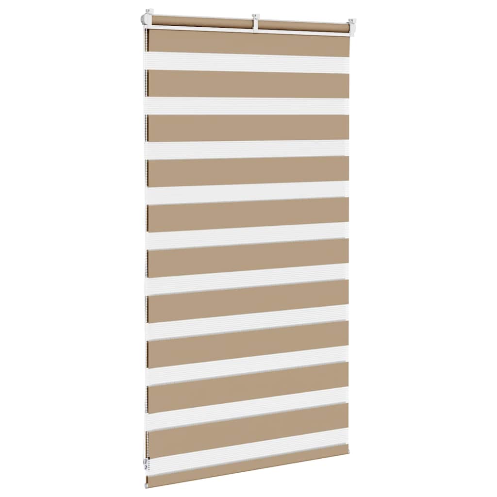 vidaXL Roleta zebra, 90x100 cm, szerokość tkaniny 85,9 cm, poliester