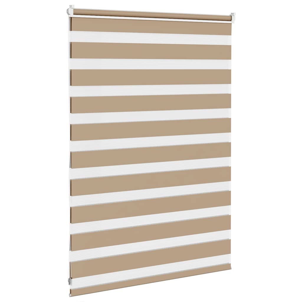 vidaXL Roleta zebra, 100x100 cm, szerokość tkaniny 95,9 cm, poliester