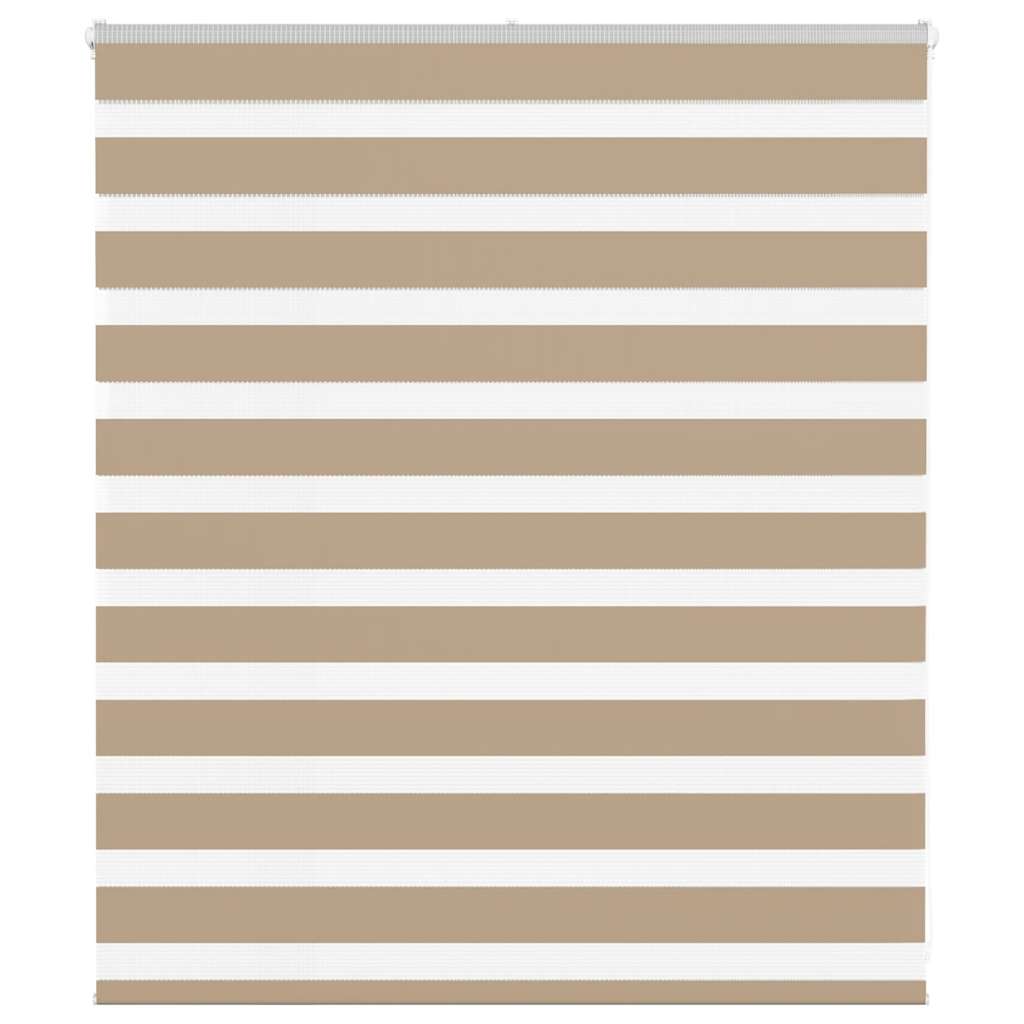 vidaXL Roleta zebra, 125x100 cm, szerokość tkaniny 120,9 cm, poliester