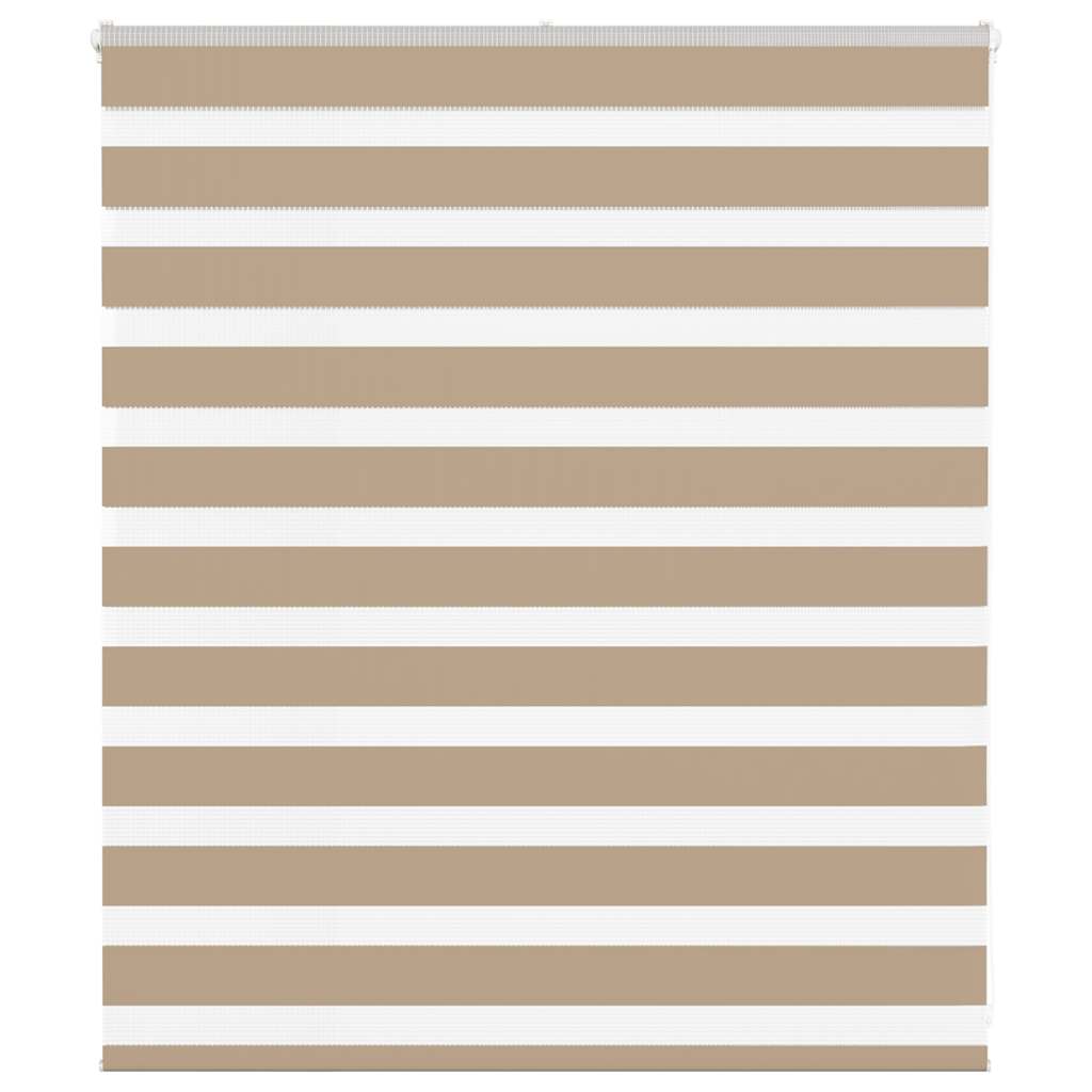 vidaXL Roleta zebra, 135x100 cm, szerokość tkaniny 130,9 cm, poliester