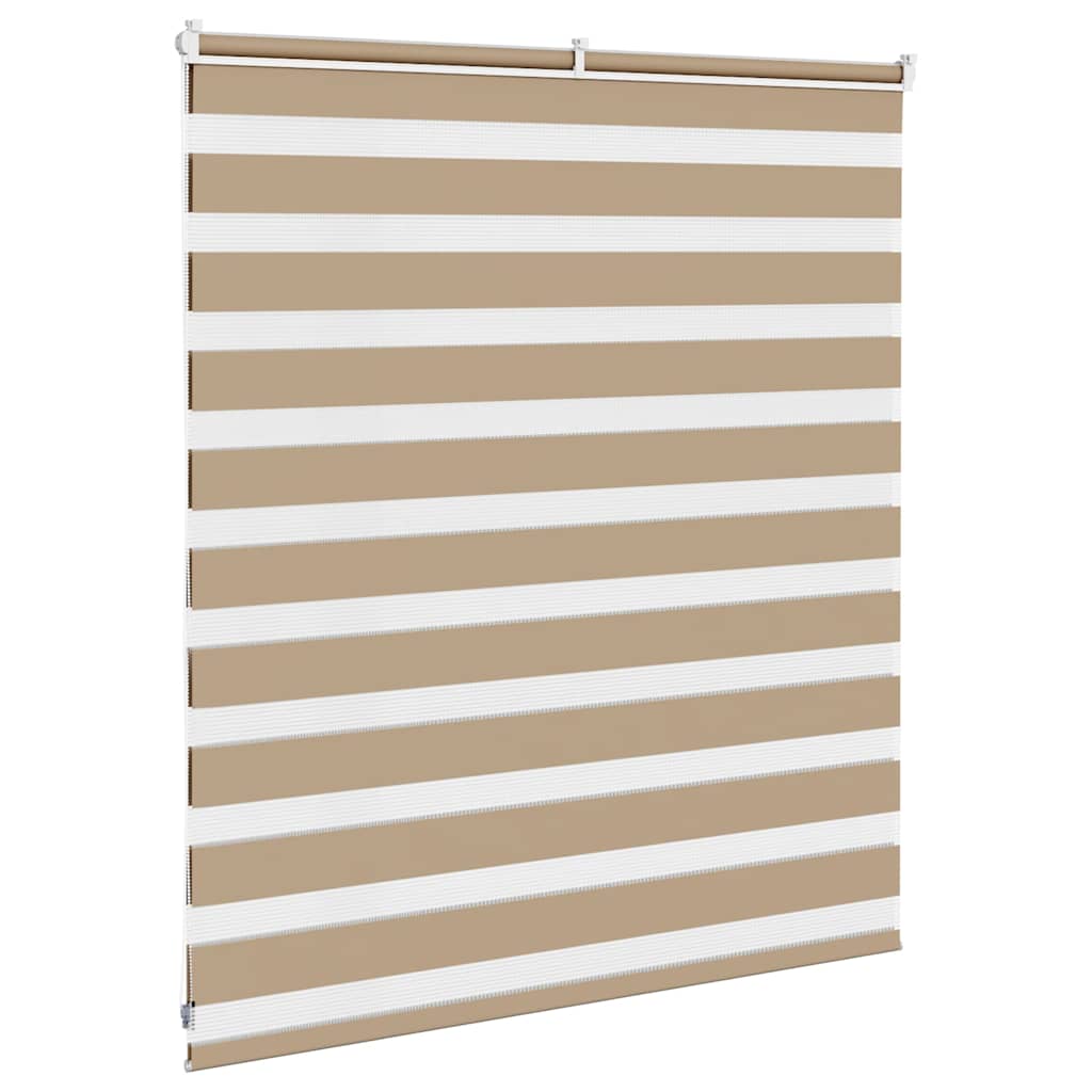 vidaXL Roleta zebra, 135x100 cm, szerokość tkaniny 130,9 cm, poliester