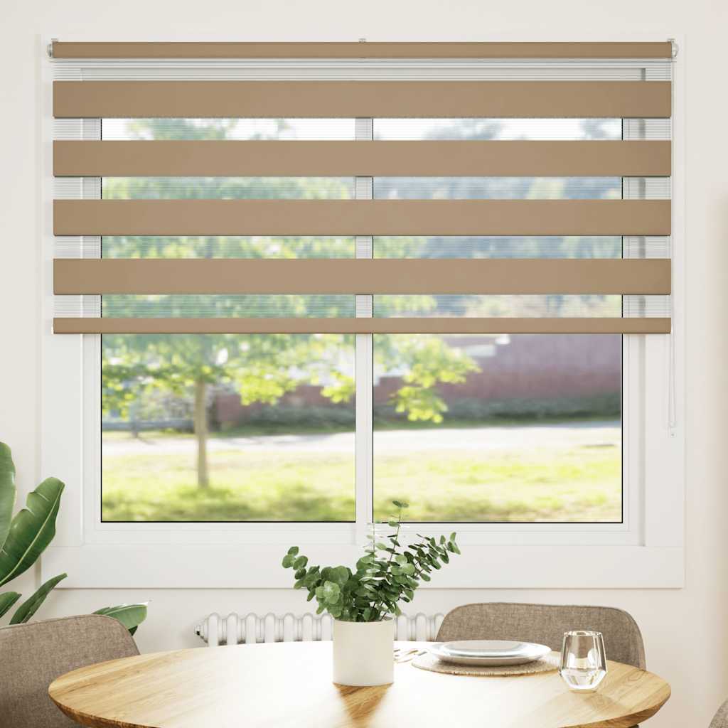vidaXL Roleta zebra, 165x100 cm, szerokość tkaniny 160,9 cm, poliester