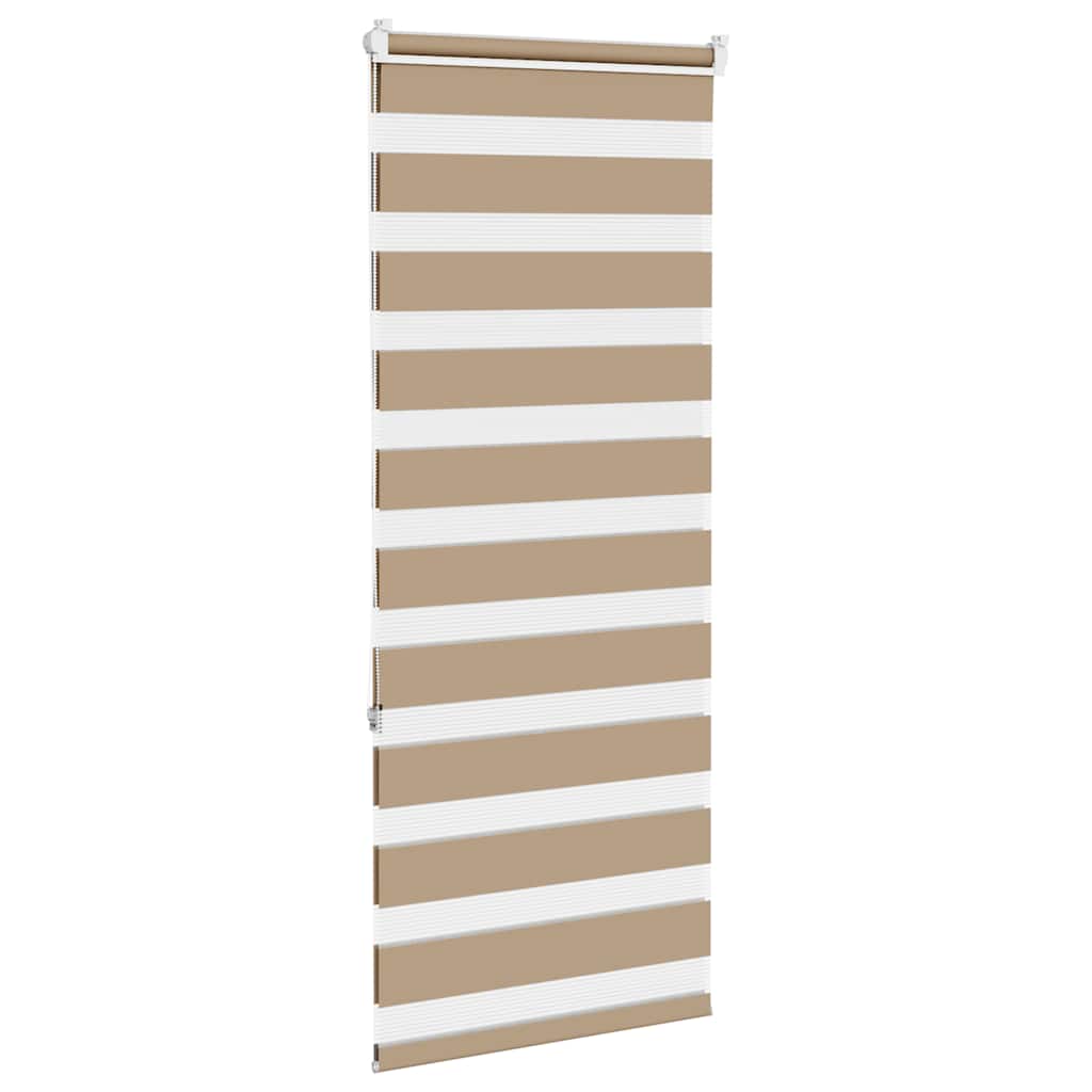 vidaXL Roleta zebra, 55x150 cm, szerokość tkaniny 50,9 cm, poliester