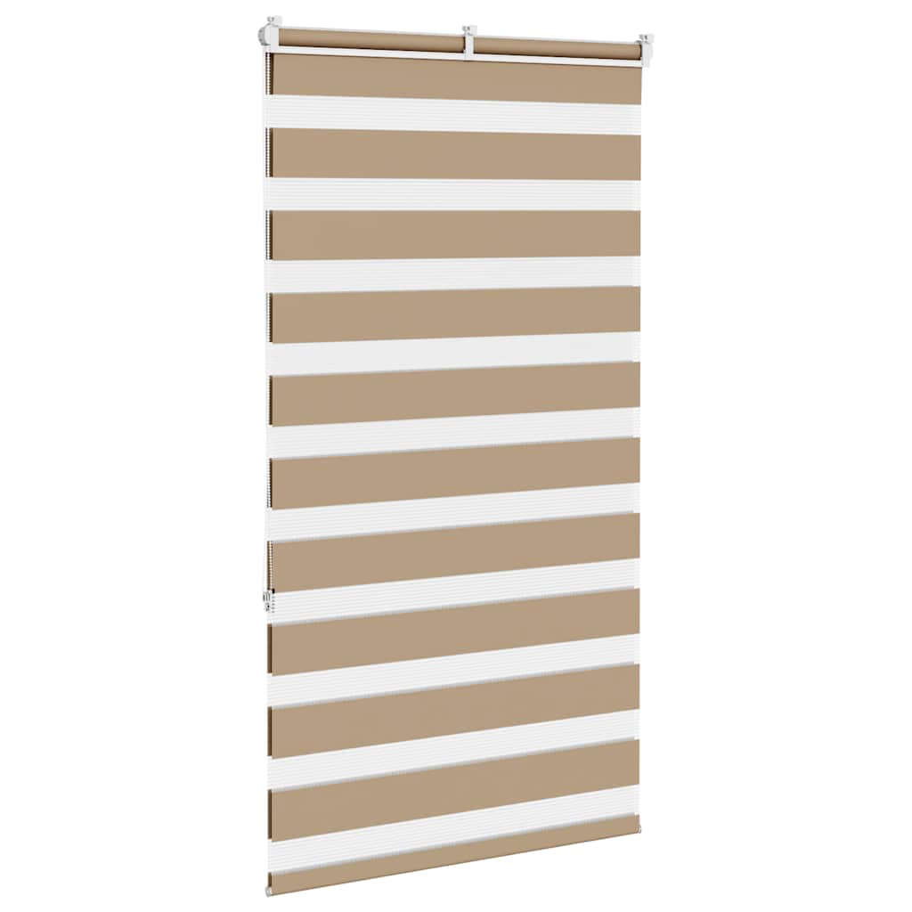 vidaXL Roleta zebra, 80x150 cm, szerokość tkaniny 75,9 cm, poliester