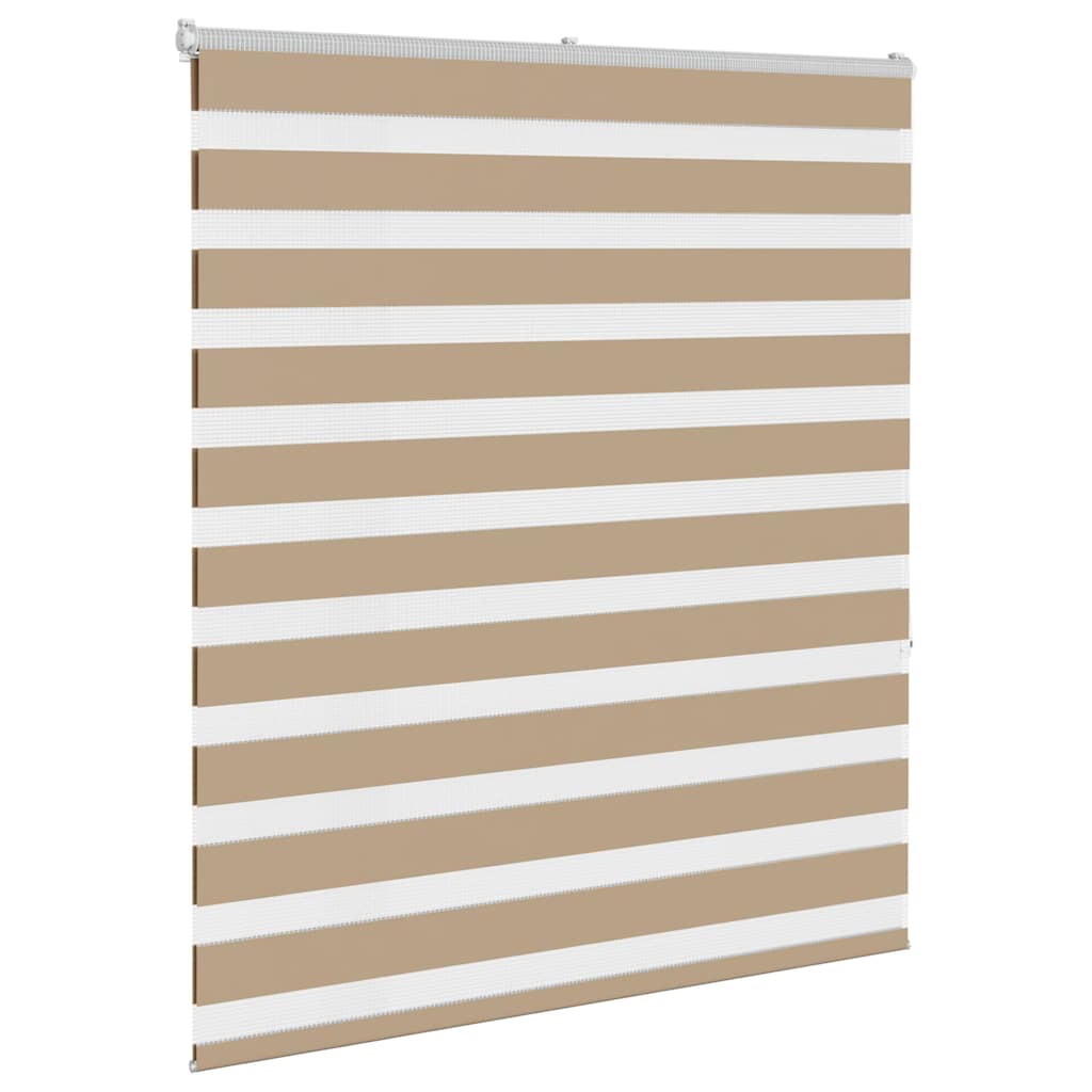 vidaXL Roleta zebra, 125x150 cm, szerokość tkaniny 120,9 cm, poliester