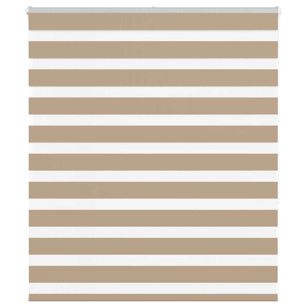 vidaXL Roleta zebra, 130x150 cm, szerokość tkaniny 125,9 cm, poliester