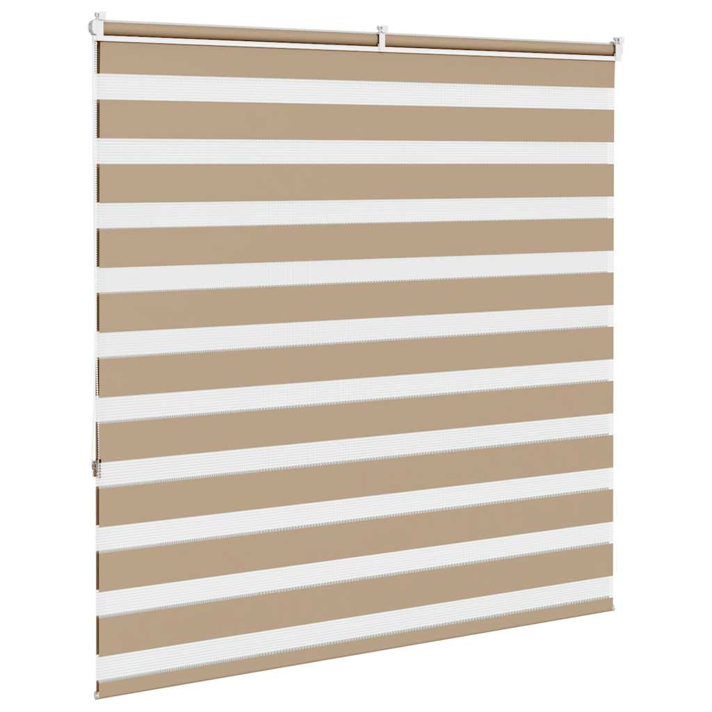 vidaXL Roleta zebra, 145x150 cm, szerokość tkaniny 140,9 cm, poliester
