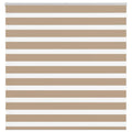 vidaXL Roleta zebra, 150x150 cm, szerokość tkaniny 145,9 cm, poliester