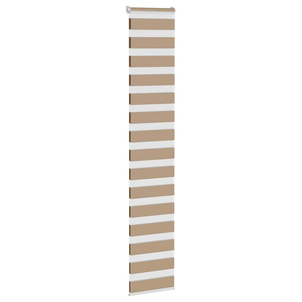 vidaXL Roleta zebra, 40x200 cm, szerokość tkaniny 35,9 cm, poliester