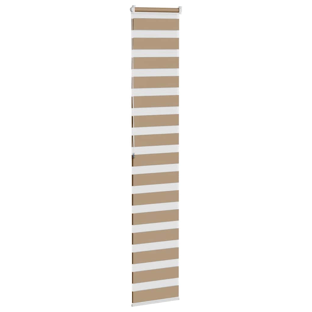 vidaXL Roleta zebra, 50x200 cm, szerokość tkaniny 45,9 cm, poliester