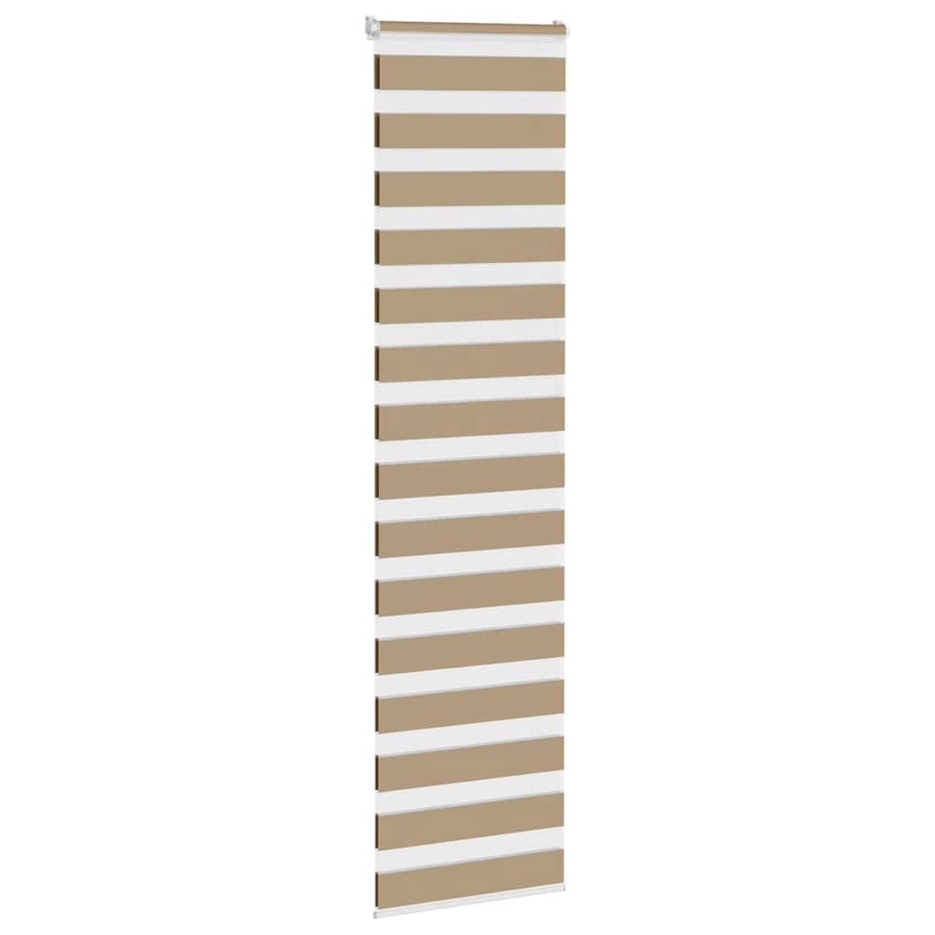 vidaXL Roleta zebra, 55x200 cm, szerokość tkaniny 50,9 cm, poliester