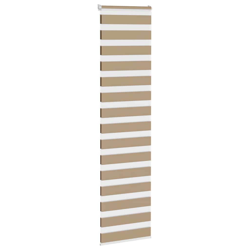 vidaXL Roleta zebra, 65x200 cm, szerokość tkaniny 60,9 cm, poliester