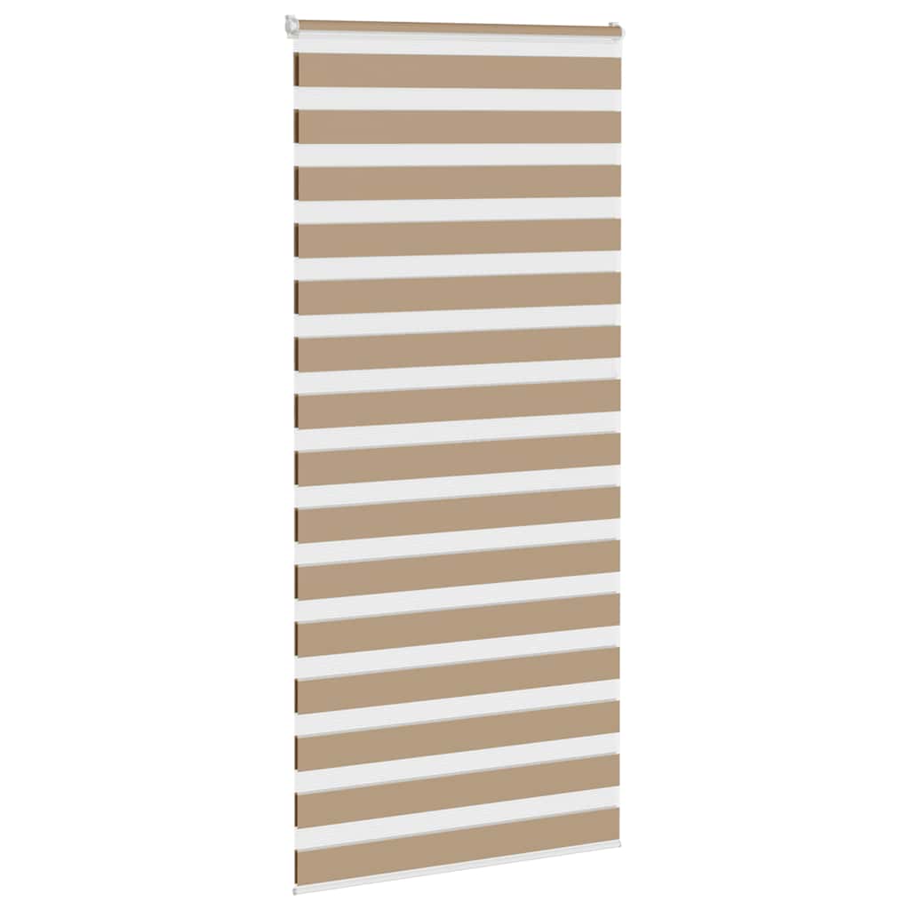 vidaXL Roleta zebra, 110x200 cm, szerokość tkaniny 105,9 cm, poliester