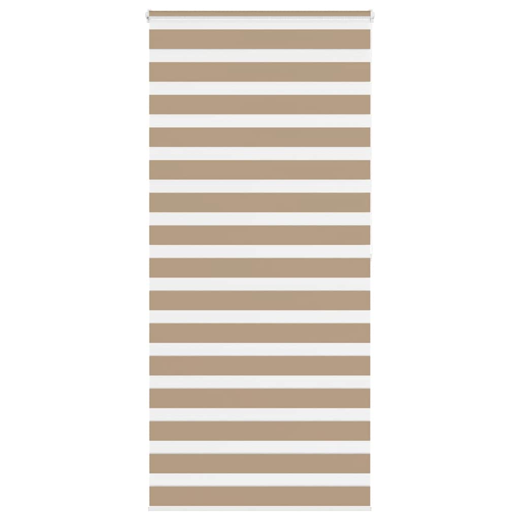 vidaXL Roleta zebra, 115x200 cm, szerokość tkaniny 110,9 cm, poliester