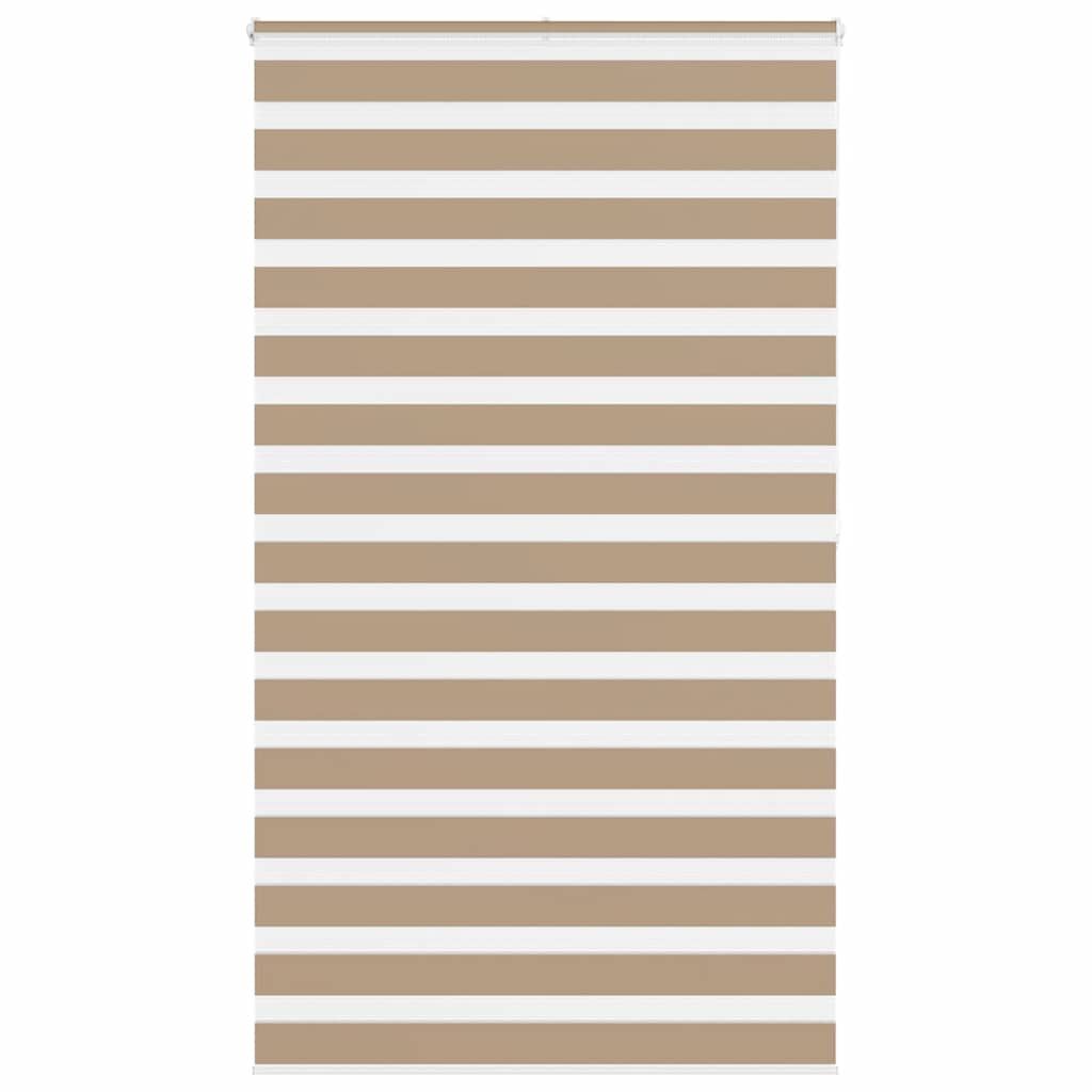 vidaXL Roleta zebra, 125x200 cm, szerokość tkaniny 120,9 cm, poliester