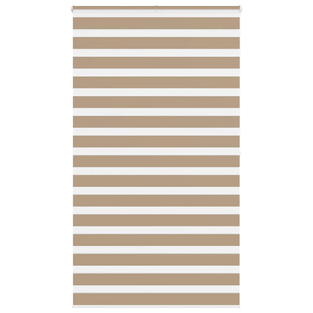 vidaXL Roleta zebra, 130x200 cm, szerokość tkaniny 125,9 cm, poliester