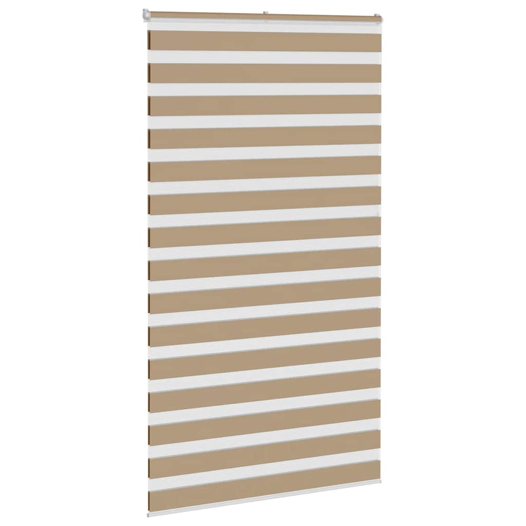 vidaXL Roleta zebra, 135x200 cm, szerokość tkaniny 130,9 cm, poliester