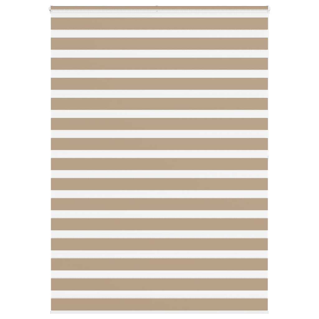 vidaXL Roleta zebra, 155x200 cm, szerokość tkaniny 150,9 cm, poliester