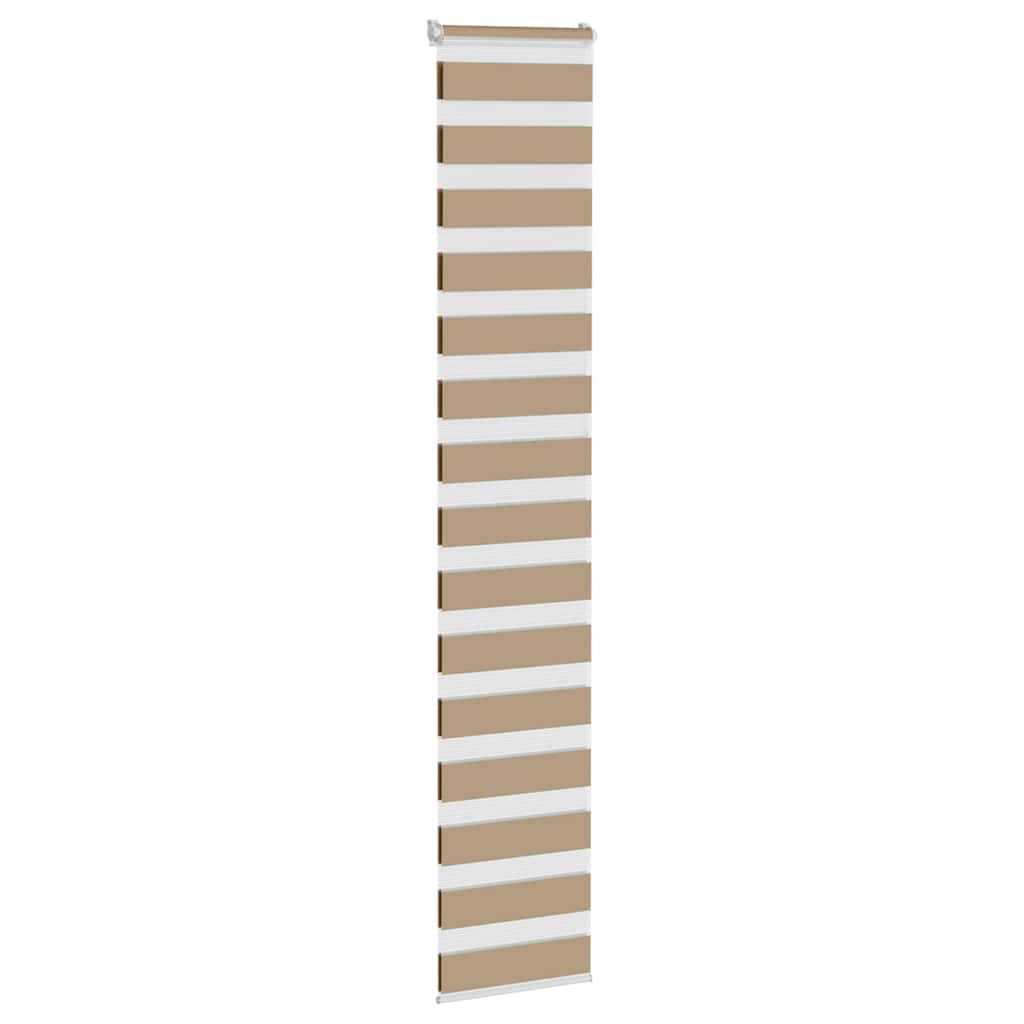 vidaXL Roleta zebra, 40x230 cm, szerokość tkaniny 35,9 cm, poliester