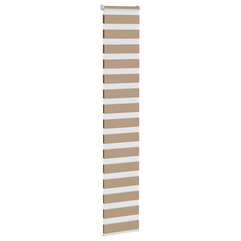 vidaXL Roleta zebra, 50x230 cm, szerokość tkaniny 45,9 cm, poliester