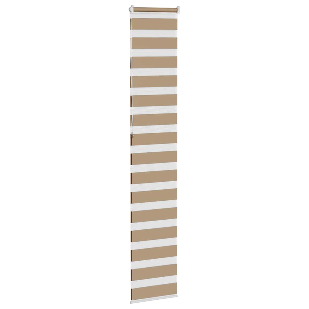 vidaXL Roleta zebra, 50x230 cm, szerokość tkaniny 45,9 cm, poliester