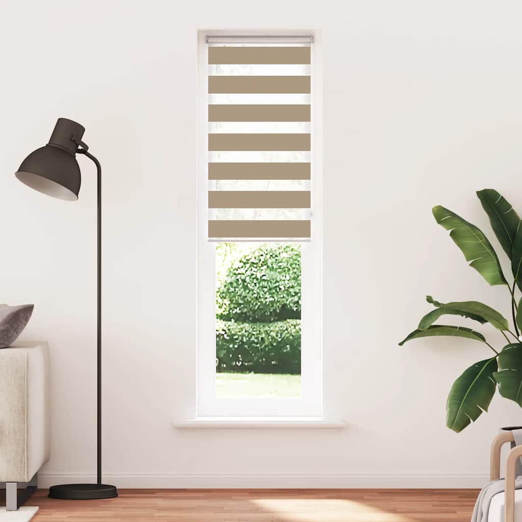 vidaXL Roleta zebra, 60x230 cm, szerokość tkaniny 55,9 cm, poliester
