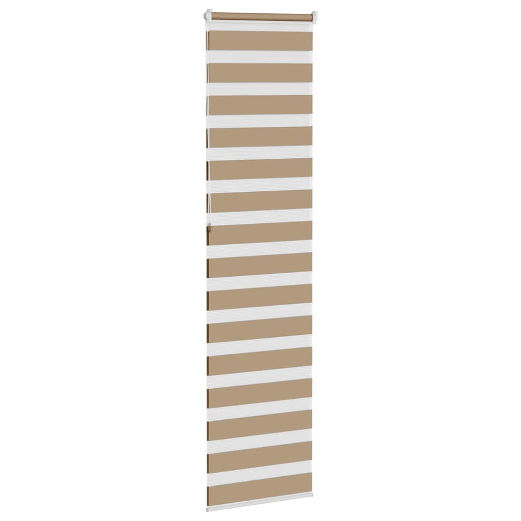 vidaXL Roleta zebra, 65x230 cm, szerokość tkaniny 60,9 cm, poliester