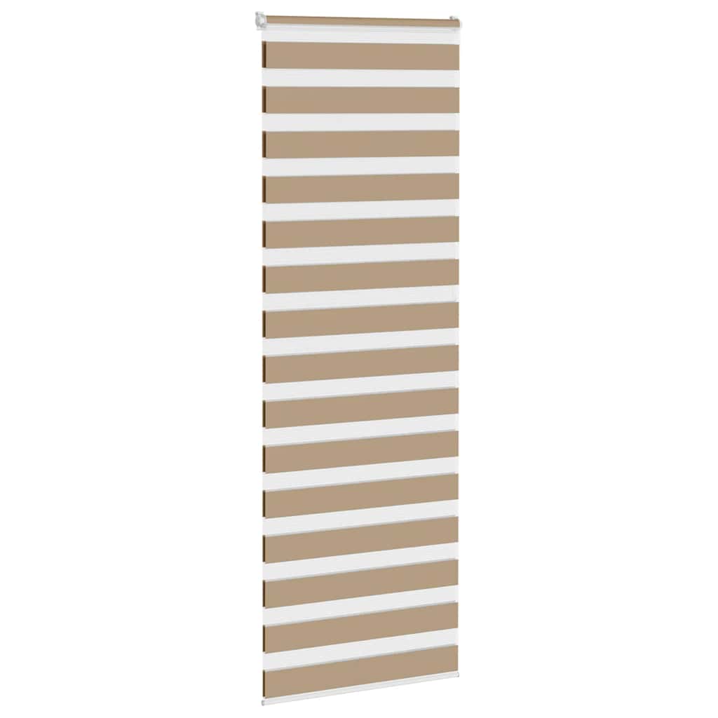 vidaXL Roleta zebra, 85x230 cm, szerokość tkaniny 80,9 cm, poliester