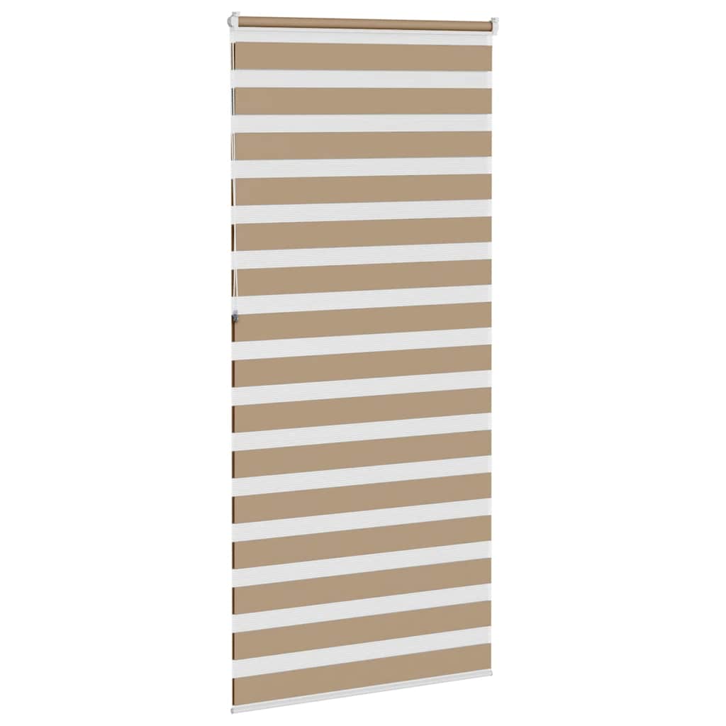 vidaXL Roleta zebra, 95x230 cm, szerokość tkaniny 90,9 cm, poliester