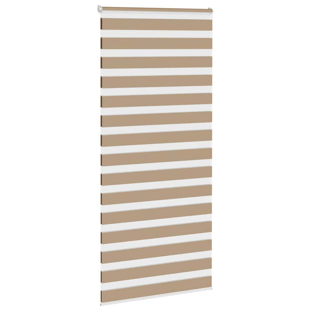 vidaXL Roleta zebra, 110x230 cm, szerokość tkaniny 105,9 cm, poliester