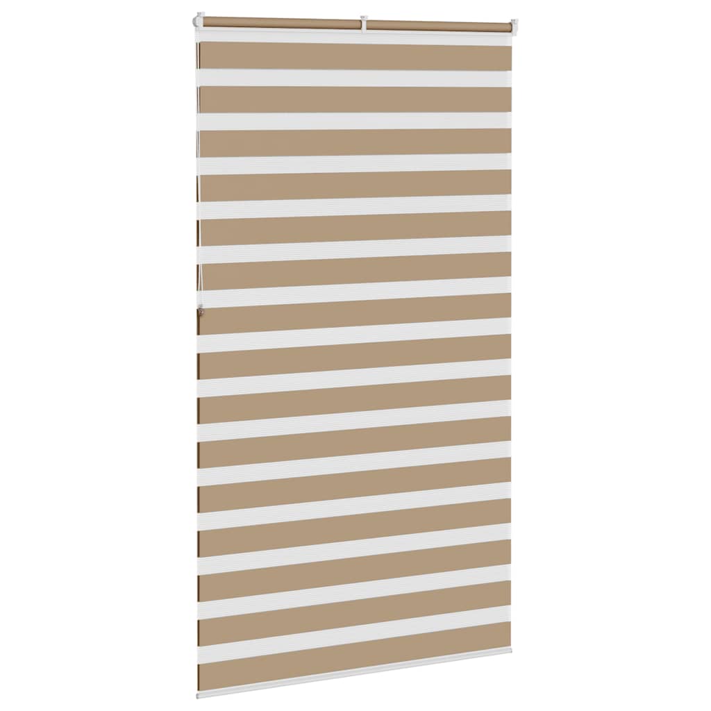 vidaXL Roleta zebra, 130x230 cm, szerokość tkaniny 125,9 cm, poliester