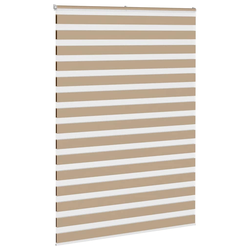 vidaXL Roleta zebra, 155x230 cm, szerokość tkaniny 150,9 cm, poliester