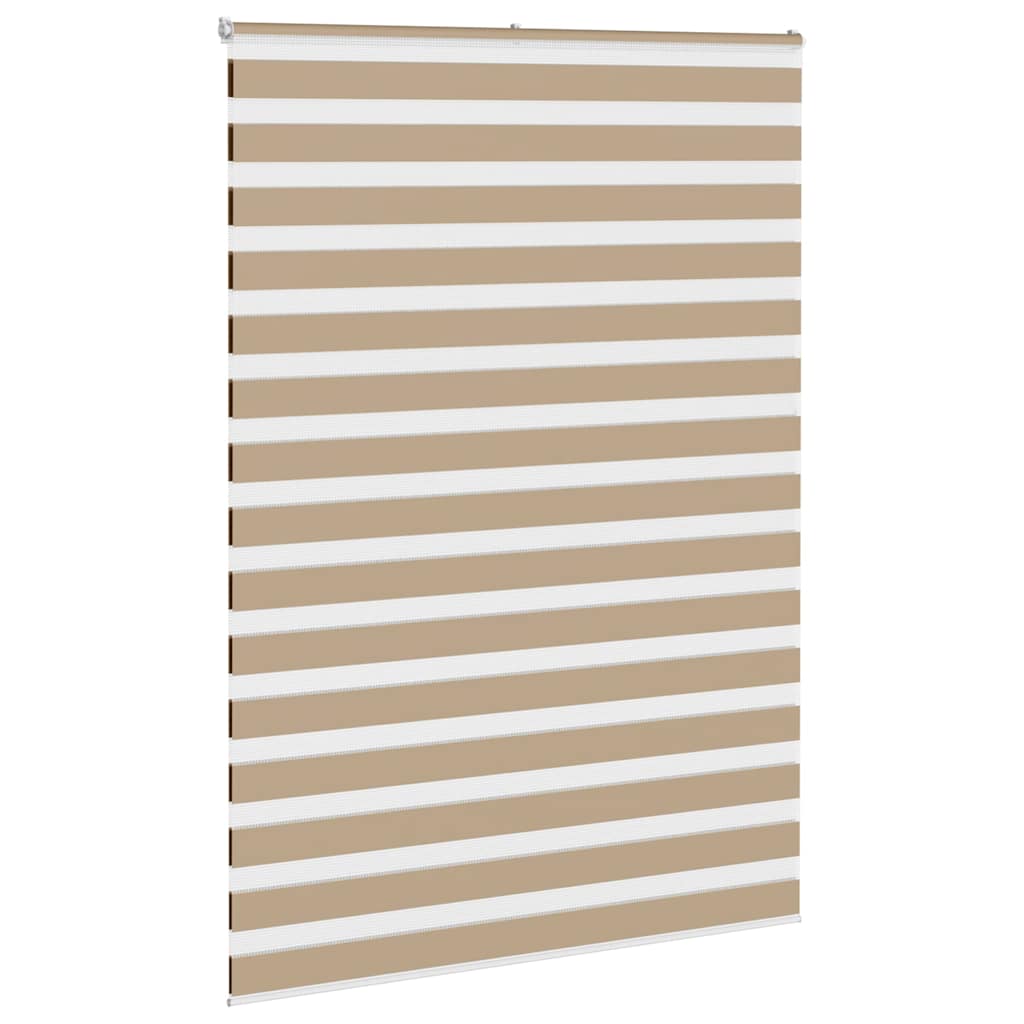 vidaXL Roleta zebra, 160x230 cm, szerokość tkaniny 155,9 cm, poliester