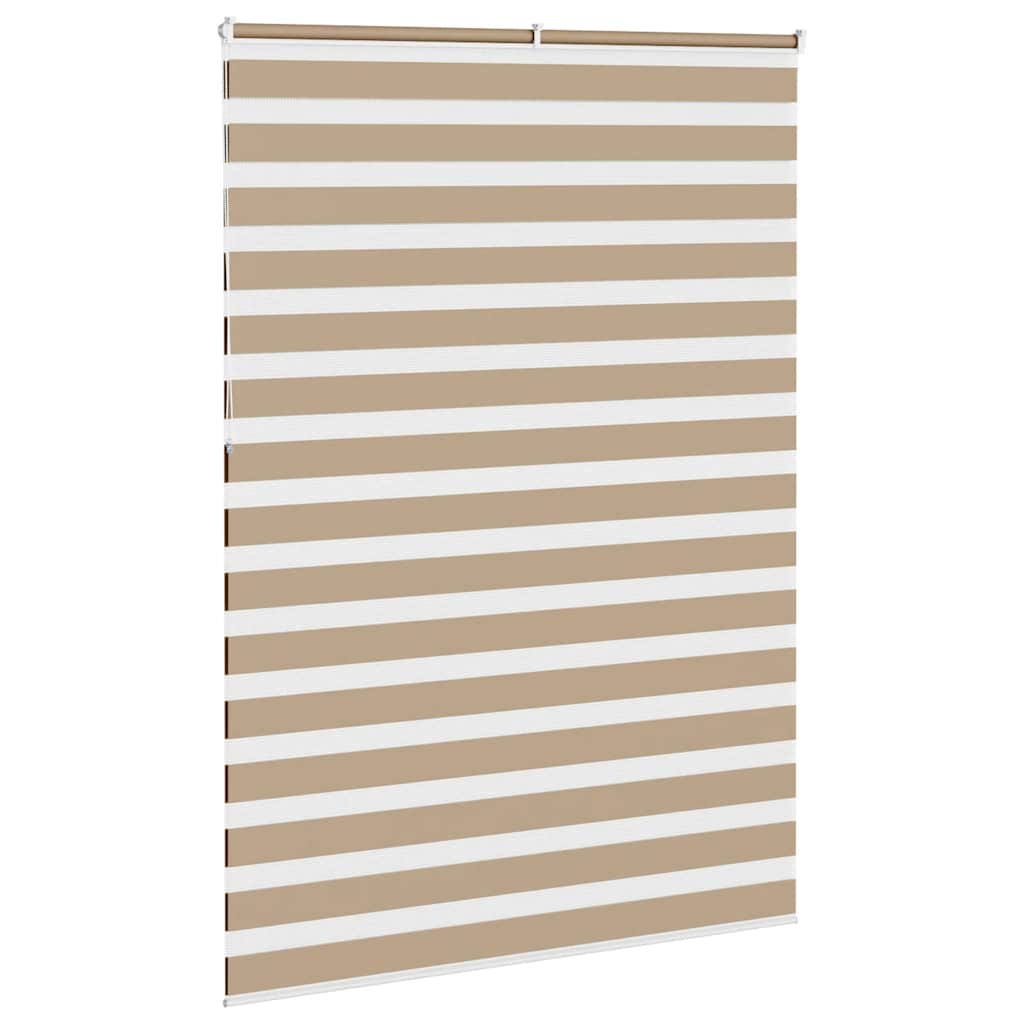 vidaXL Roleta zebra, 165x230 cm, szerokość tkaniny 160,9 cm, poliester