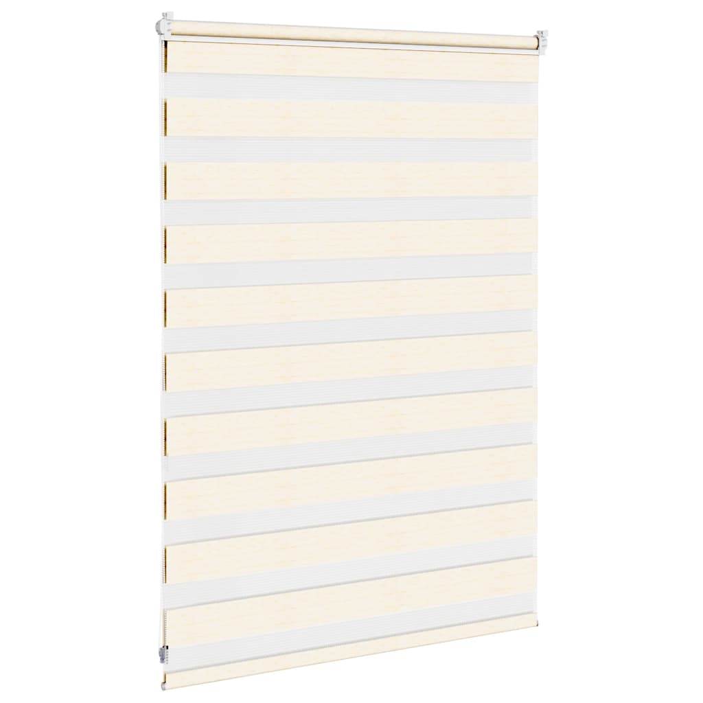 vidaXL Roleta zebra, 100x100 cm, szerokość tkaniny 95,9 cm, poliester
