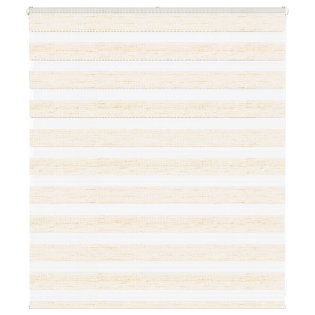 vidaXL Roleta zebra, 125x100 cm, szerokość tkaniny 120,9 cm, poliester